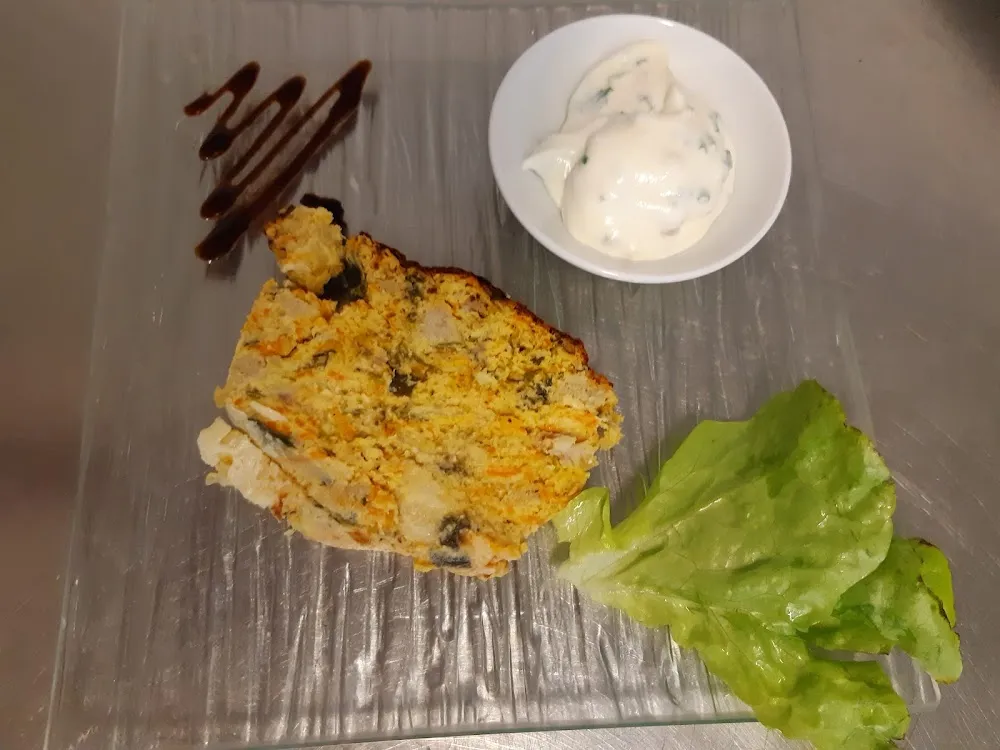 Terrines de Poisson Et Sa Sauce Ciboulette
